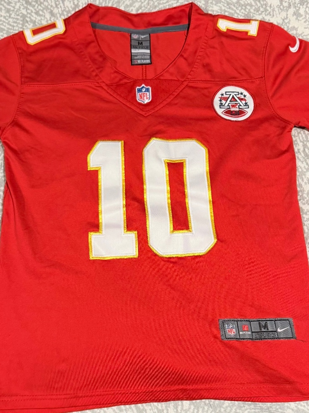 Nike Tyreek Hill Kansas City Chiefs Jersey Youth Medium 10/12 Red